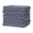 thumbnail image 1 of Toallas de baño ultra suaves y absorbentes 6PCS uxcell 100% algodón felpa 29 x 13 pulgadas azul oscuro, 1 of 9