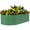 Green with anti-cut strips, variant on Garvee Ergonomic Galvanized Raised Garden Bed – 10x4x1.5 ft Large Metal Planter Box for Vegetables, Flowers & Herbs – Rust-Resistant, Easy Assembly, Anti-Cut – Beige, 300x120x45cm