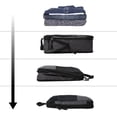 thumbnail image 4 of Air Canada 3 Pieces Compression Packing Cubes for Travel Zipper, 4 of 6