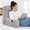 Light Grey-XL(5'3"-5'11"), variant on 24" Xxlow For Bed Sitting Up With Armrests & Big Pockets