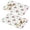 Pioneer Flower Floral-3, variant on Placemat, Pioneer Flower Floral Print Pattern Place Mats Table Mat Set Of 2, PVC Washable Placemats for Party Kitchen Dining Decoration, 18x12 Inch, Fade Resistant
