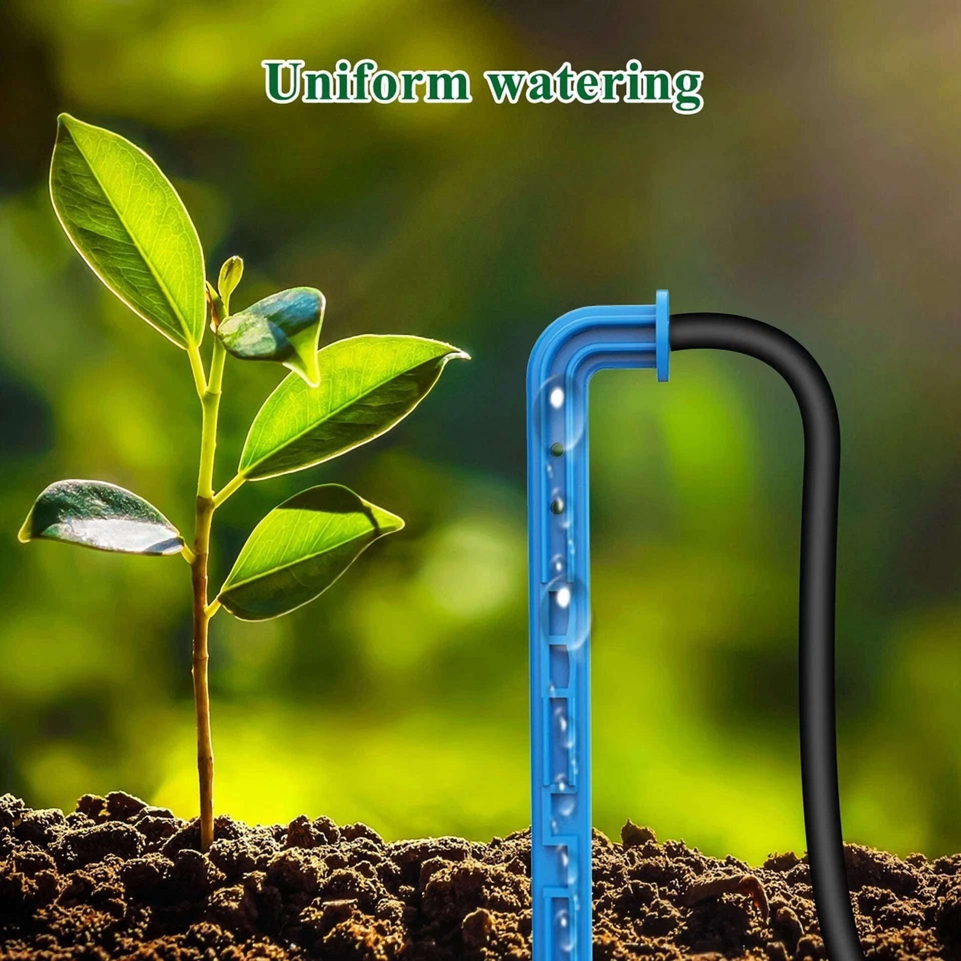 PURELY- Solar Drip Irrigation System, Automatic Self-Watering Kit For 15 Pots, Garden