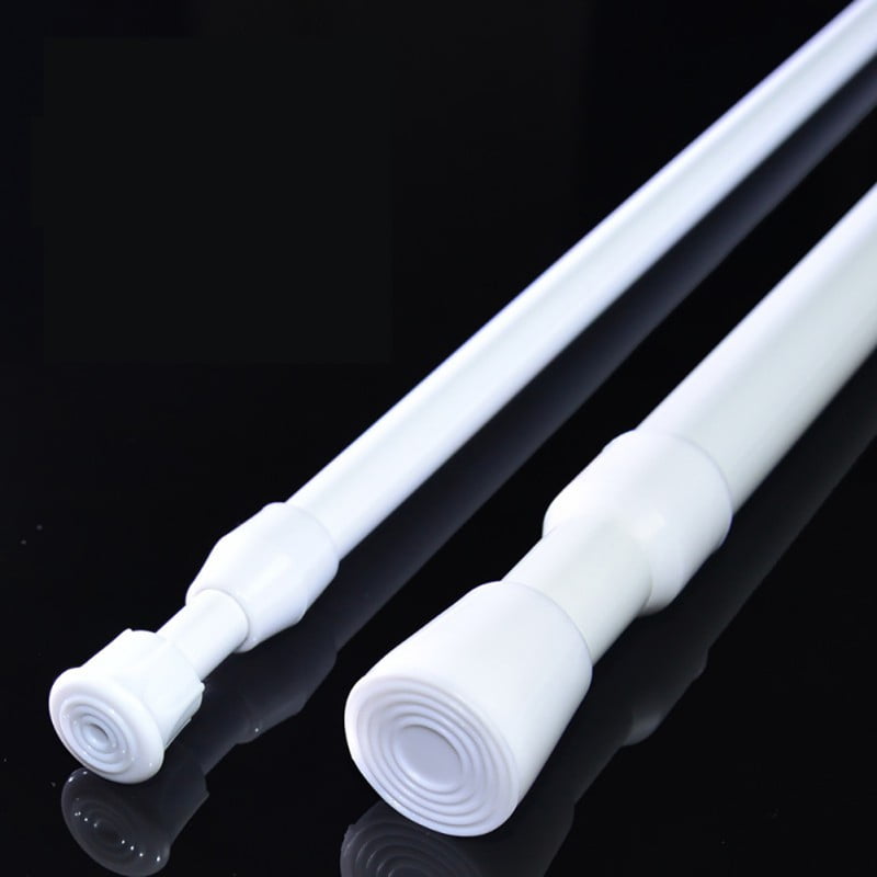 Promotion Clearance!Adjustable Spring Loaded Bathroom Shower Curtain