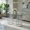 Silver, variant on Demi Bonn 71" Oval Tempered Glass Dining Table, Double Column Light Luxury Modern Table for 6-8 People, Scratch-Resistant & Easy-Clean Glass Top, Silver