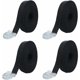 thumbnail image 1 of Paquete de 4 correas de fijación de 2M para correas de tensión, ideales para fijar al portabicicletas, portabicicletas trasero del coche, correas de amarre para bicicletas, liberación rápida, correa, 1 of 1
