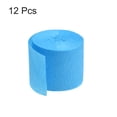 thumbnail image 3 of Unique Bargains Crepe Paper Streamer 32ft Long 1.37 Inch Wide, Light Blue 12 Pack, 3 of 5