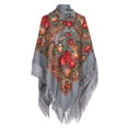 thumbnail image 4 of WCJM Scarf Polyester Scarf Grey Scarf One Size, 4 of 6