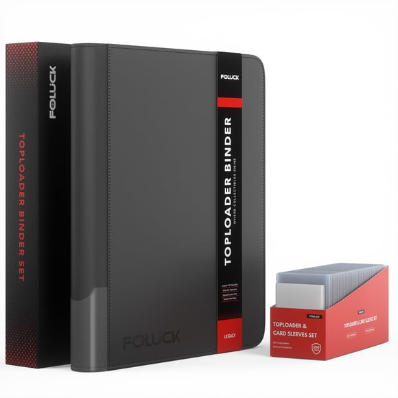 La carpeta Top Loader Fluck tiene capacidad para 252 cargadores con 200 fundas