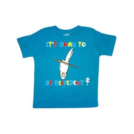 

Inktastic Autism Awareness It s Okay to be Different Silly Bird Gift Toddler Boy or Toddler Girl T-Shirt