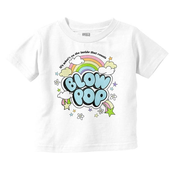 Candy Logo Whats On The Inside Toddler Boy Girl T Shirt Infant Toddler Brisco Brands 18M