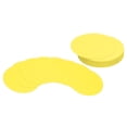 thumbnail image 1 of Uxcell 4 pulgadas Círculo Tarjeta de Papel, 36 Piezas Recortes en Forma Redonda, Amarillo, 1 of 5