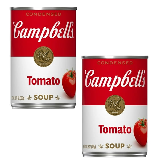(2 pack) Campbell's Condensed Tomato Soup, 10.75 oz Can