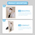 thumbnail image 4 of KAKOWELY Pearl Picture Frame Wedding Desktop Photo Frame Tabletop Photo Display Frame,10.83X"X8.66"X0.59", 4 of 5