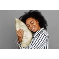 thumbnail image 5 of BLISSFORD Satin Pillowcase with Zipper, for Hair and Skin Care, Feels Soft and Cool Like a Silk Pillowcase, Satin Pillow Cases 2 Pack, Silk Pillow Cover, Ivory - King Size, Set of 2, 5 of 7