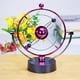 thumbnail image 2 of Bola de péndulo de Newton, Bola de equilibrio giratoria, movimiento perpetuo, juguete de péndulo de ciencia física, vaso de física, artesanía, decoración del hogar, 2 of 3