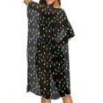 thumbnail image 4 of HELLHERO Polyester Bathing Suit Cover Up for Beach Quick Dry Breathable Lanterns, 4 of 6