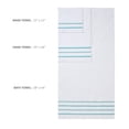 thumbnail image 4 of Juego de toallas de baño Comfort Spaces, algodón, 8 piezas, Aqua Zero Twist, 4 of 7