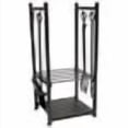 thumbnail image 2 of UniFlame Black Wrought Iron Log Rack w/ Tools, 2 of 2