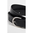 thumbnail image 4 of Cinturón de Cuero Madewell Medio Perfecto Negro Plata 3 cm, 4 of 4