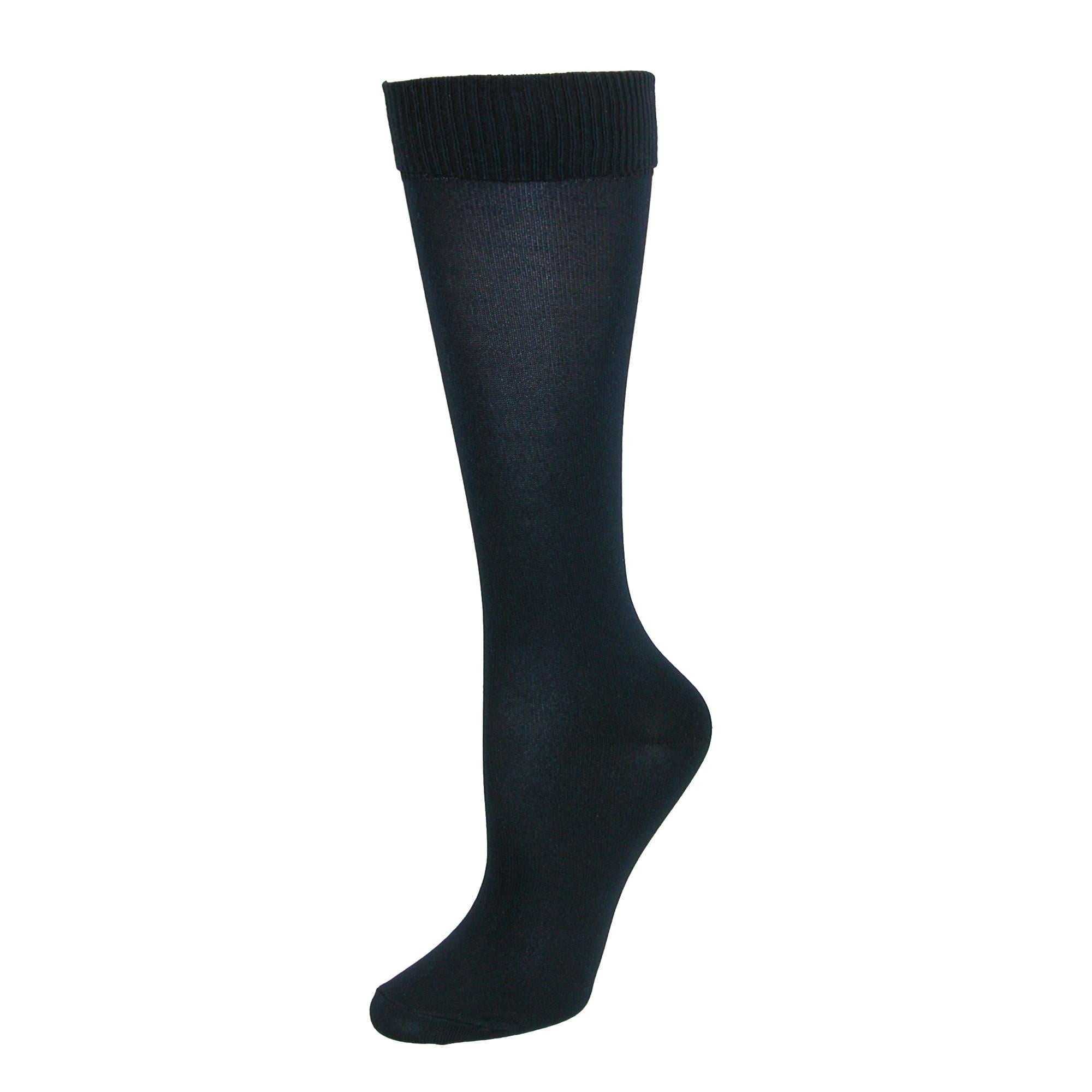 Jefferies Socks Boys School Uniform Nylon Knee High Dress Socks 2 Pair Pack