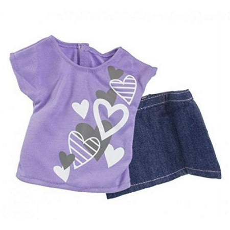 Springfield Collection Tee & Skirt-Argyle