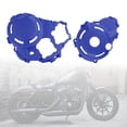 thumbnail image 3 of 2 piezas de cubierta de protección de motor de motocicleta izquierda derecha repuestos Protector apto para Crf250L Crf300L Crf250 Premium fácil azul Macarena Cubierta de protección del motor, 3 of 6