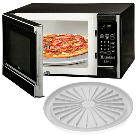 Microwave Pizza Plate Cook Bacon Sausage Meat Dishwasher Safe Round Pan
