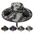 thumbnail image 2 of Sun Hat with Fan Outdoor Sun Hat with Two Solar Rechargeable Fans Sun Hat with Large Brim, 2 of 8