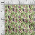 thumbnail image 2 of oneOone Cotton Cambric Light Green Fabric Tropical Leaf Diy Clothing Quilting Fabric Print Fabric By Yard 42 Inch Wide, 2 of 5