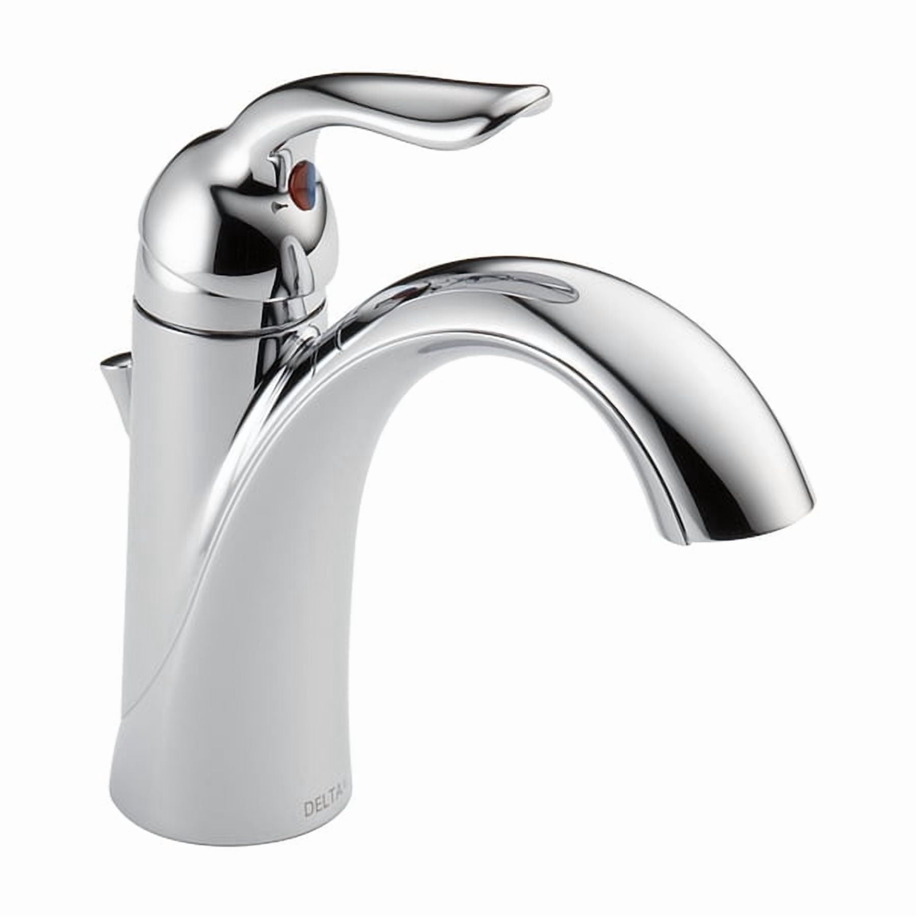 Delta Lahara Single Handle Bathroom Faucet in Chrome 538-MPU-DST