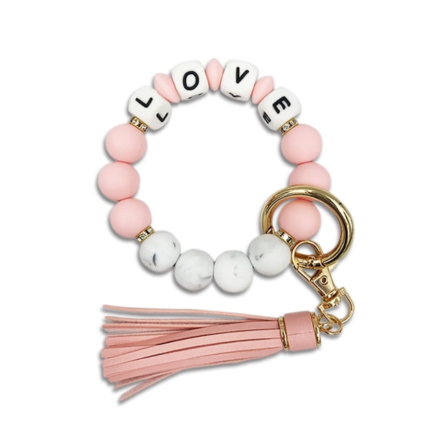 Llavero de silicona pulseras pulsera llavero cartera con soporte de red Chapstick para mujeres Sailing Electrónica