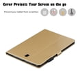 thumbnail image 4 of Galaxy Tab S4 10.5 2018 Case, Allytech Emboss Butterfly Dianmond PU Leather Cover Folio Case Stand with Cash Card Slots for Samsung Galaxy Tab S4 10.5 SM-T830/T835/T837 2018 Model, Gold, 4 of 7