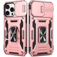 thumbnail image 1 of Armor Military Grade Case Compatible Iphone 14 Pro Max/14 Pro With Slide Camera Cover & Magnetic Ring Stand, 1 of 3