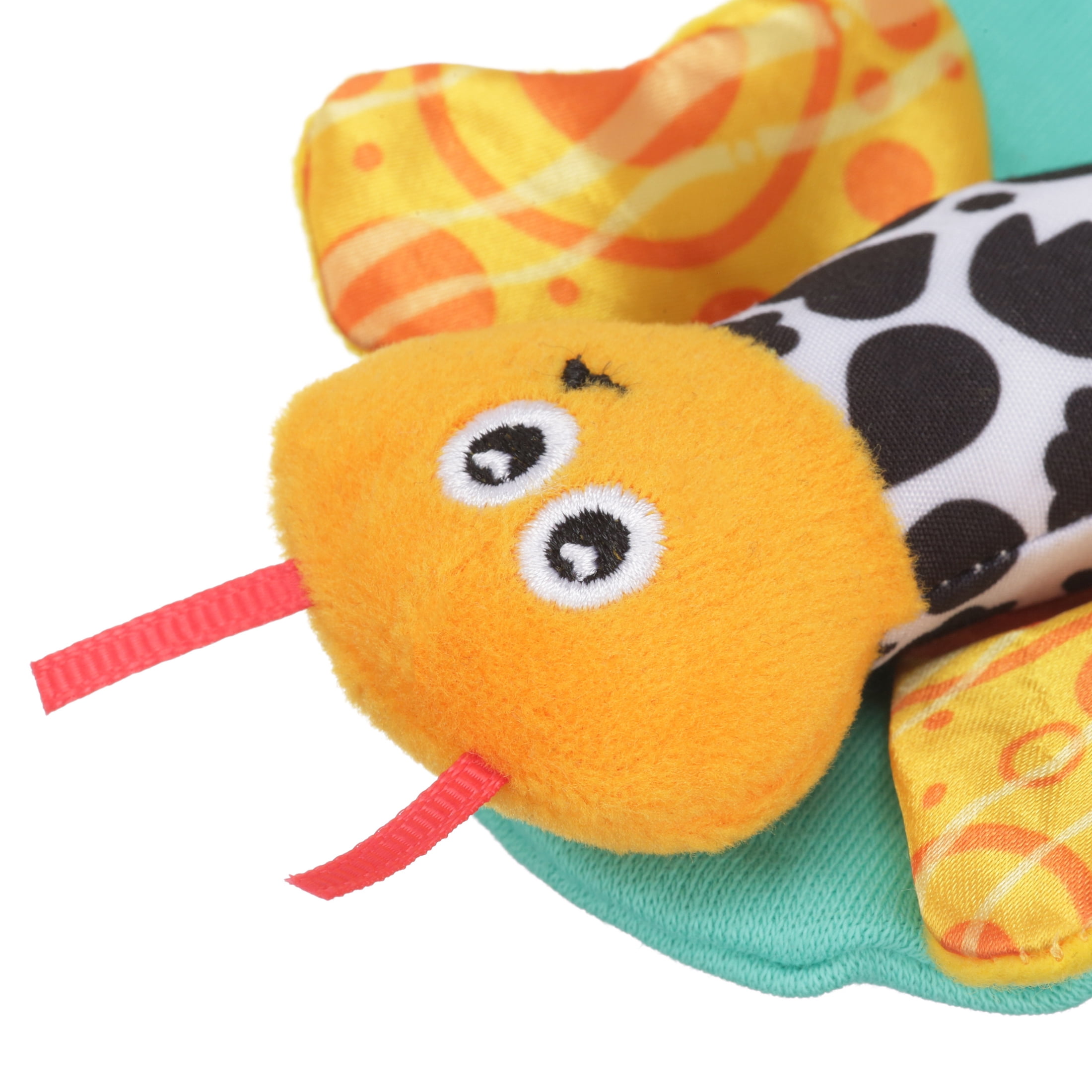 Lamaze Gardenbug Foot Finder and Wrist Rattle Set