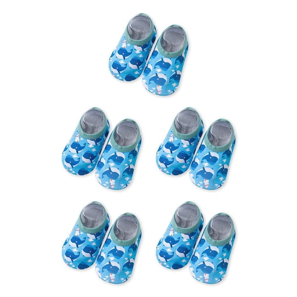 Sonducket 1 par de zapatillas de agua de nailon para niños, bonitos zapatos de natación para exteriores, interiores, playa, casa, surf, botas de buceo S S, Type 8 5piezas