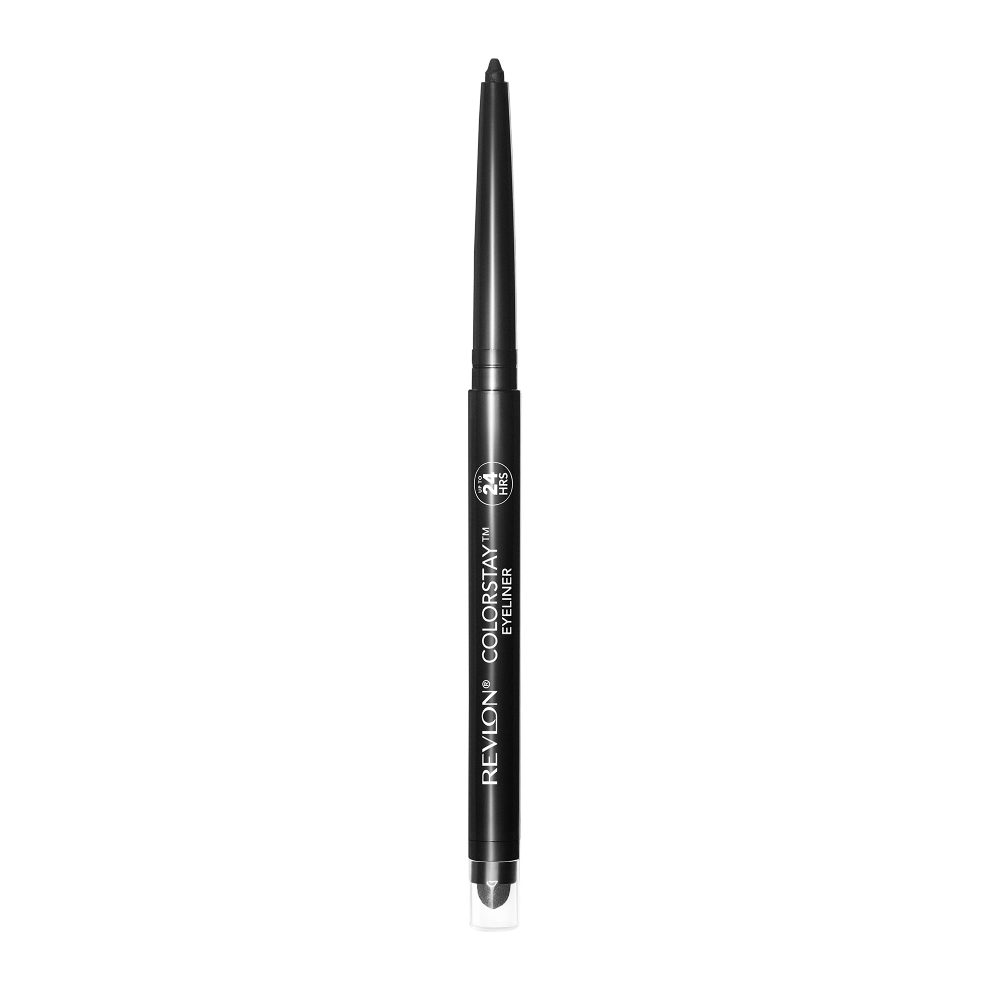 Revlon ColorStay Waterproof Eyeliner Pencil, 24HR Wear, Built-in Sharpener, 201 Black, 0.01 oz - image 3 of 9