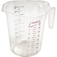 thumbnail image 1 of Winco PMCP-200 2 qt Measuring Cup - Polycarbonate, Clear Winco PMCP-200, 1 of 2