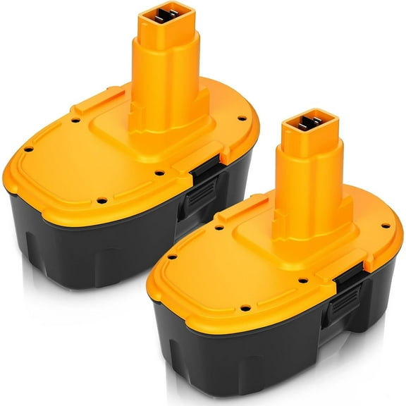 2PACK DC9096 DC9098 Replacement for Dewalt 18V XRP Battery Compatible with DC9099 DW9095 DW9099 DE9038 DE9039 DE9095 DW9095 DW9096 DW9098 DE9503 DC9182 Cordless Power Tools Battery