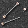 thumbnail image 4 of 2 piezas de varillas de tubo de tornillo de reloj, herramientas de reparación de varilla de conexión de varilla de conexión de correa de reloj atornilladas para relojero, diámetro interior de 20 mm, 4 of 7