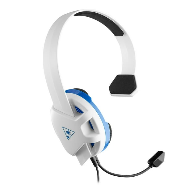Turtle Beach Recon Chat Headset For Ps4 Xbox One Pc Mobile White Walmart Com Walmart Com