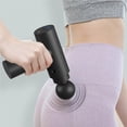 thumbnail image 3 of Qarigey Body Massagers Neck Vibrator Space Saving Sweet Gift Percussion 6 Convenience Relief Gears 30W Accessories Household 7.4V masajeadores gris, 3 of 6