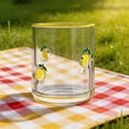 thumbnail image 5 of Fruit Icon Juice Glasses Set - Glass Cup for Coffee Wine Cocktail Drinking - Summer Birthday Holiday Party Supplies & Ideal Gift, 5 of 7