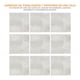 thumbnail image 5 of piso cerámico agape 60 x 60 cm blanco tipo piedra caja con 1.44 m2, 5 of 7