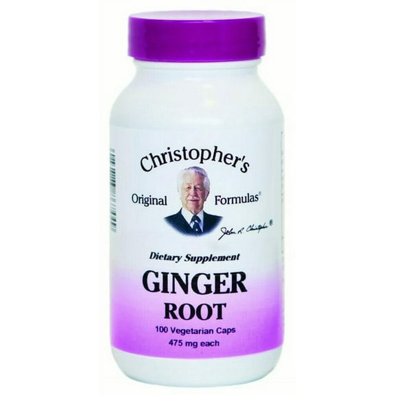 Christopher's Original Formulas Ginger, 100 Ct