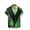 Multicolor#2#novelty shirt for men, variant on oelaio Men's St Patricks Day Tuxedo Shirt Funny Green Clover Button Down Shirts Short Sleeve Casual Festive Tops Saint Patrick Day Shirts Multicolor L
