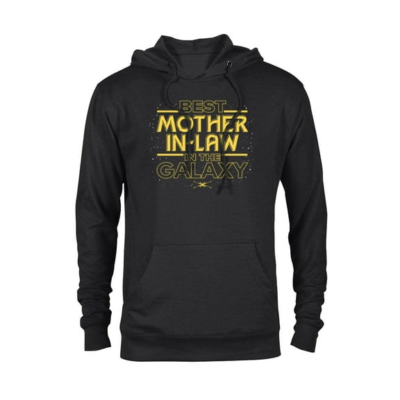 Star Wars Best Mother-in-Law in the Galaxy Mother’s Day - Pullover Hoodie for Adults - Customized-Black