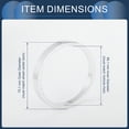 thumbnail image 3 of Unique Bargains Hub Centric Rings, 66.1mm ID to 75.1mm OD Vehicle Wheel Hubrings Aluminum Alloy, 4 Pcs, 3 of 6