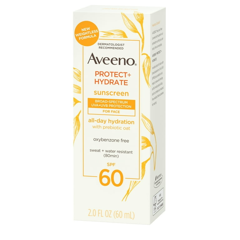 Aveeno Protect Hydrate Face Sunscreen Lotion Spf 50