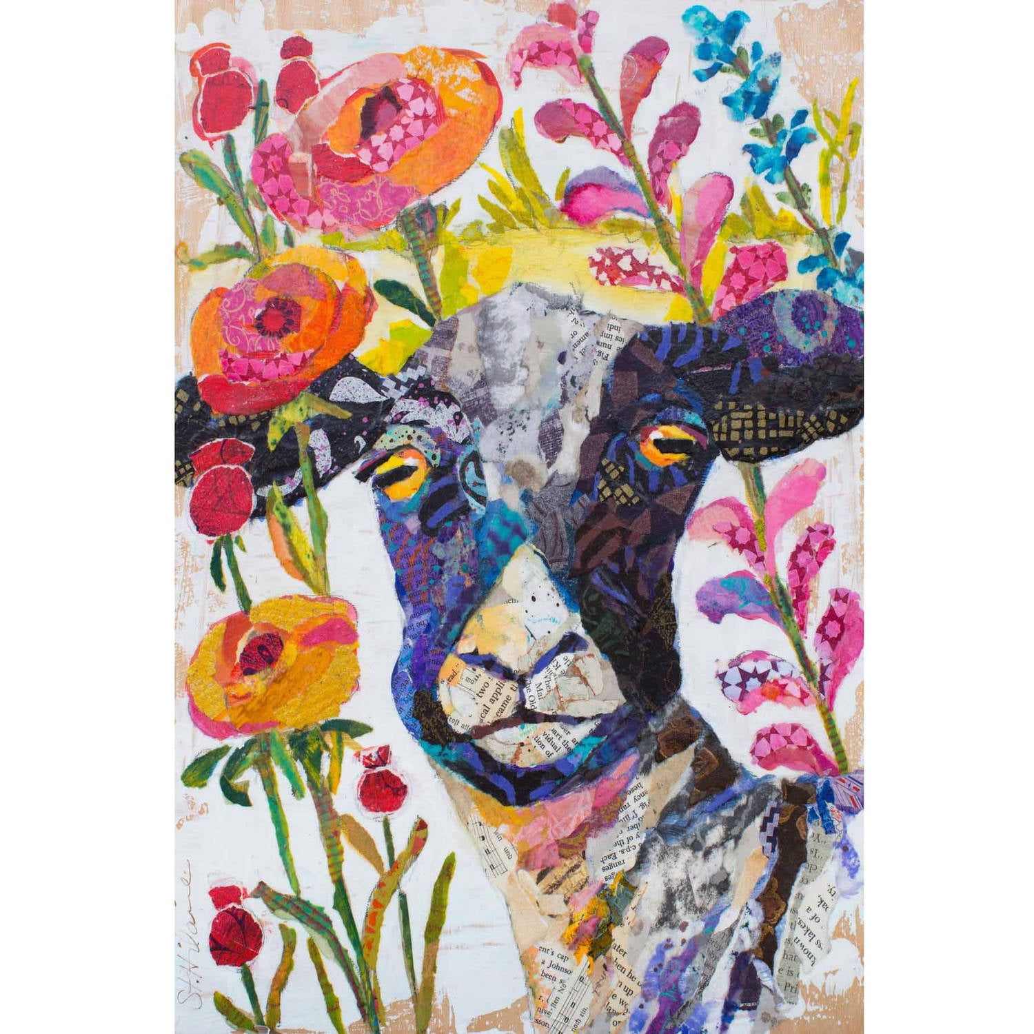 "Love Me" Painting Print on Wrapped Canvas