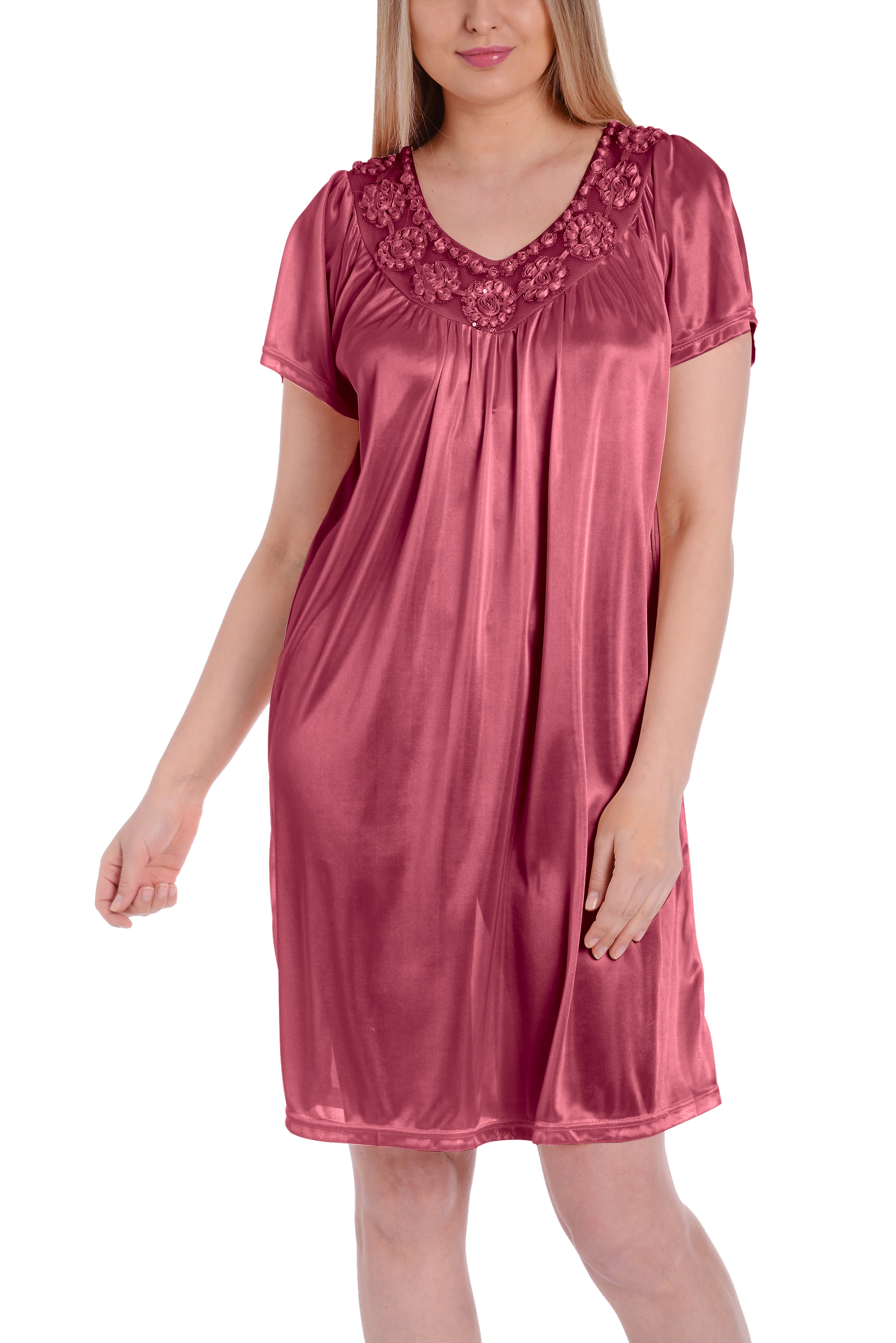sequin night gown